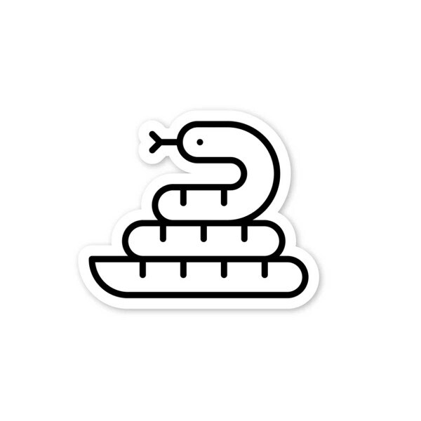 Snake Sticker